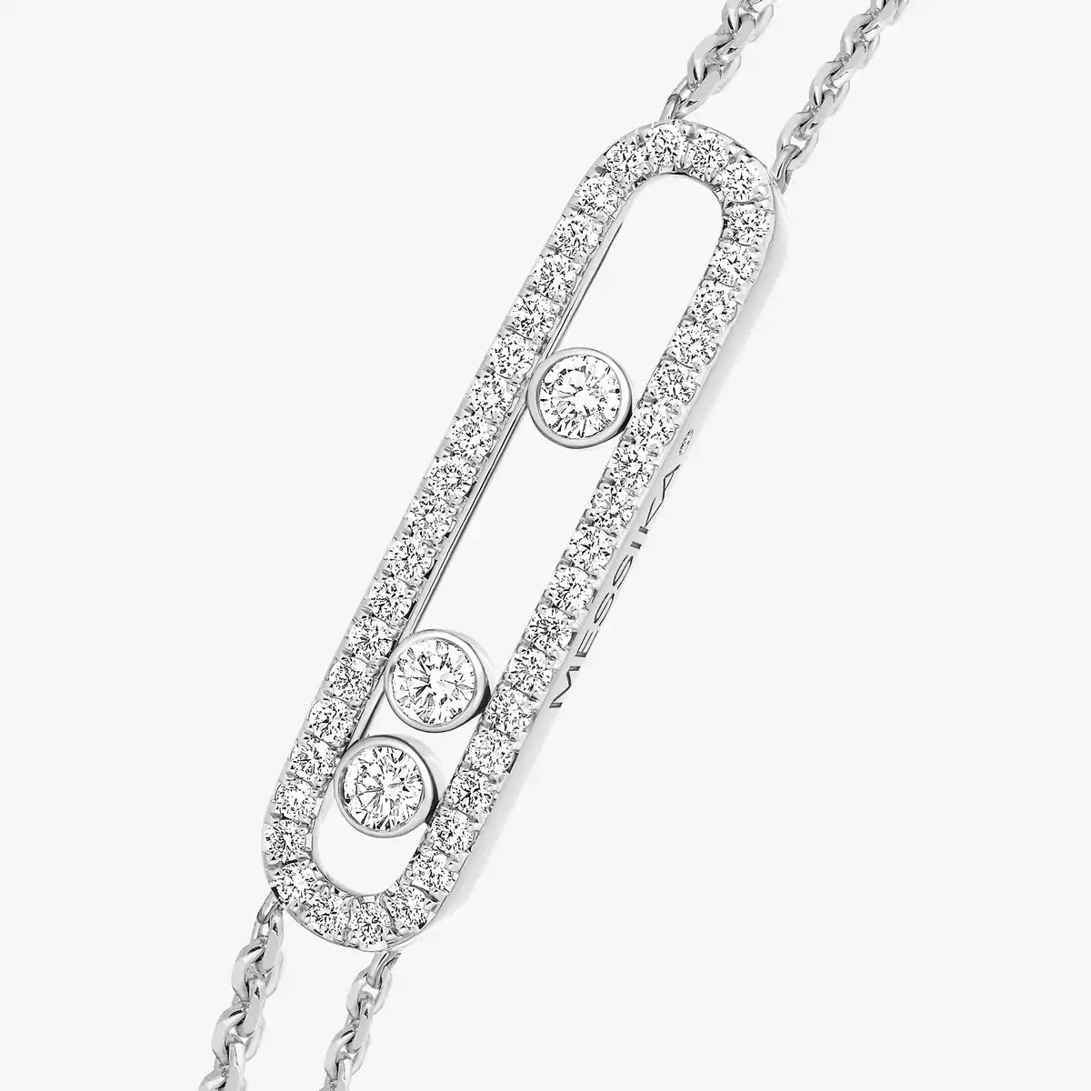 [Max Jewelry] Move Classique pavé bracelet