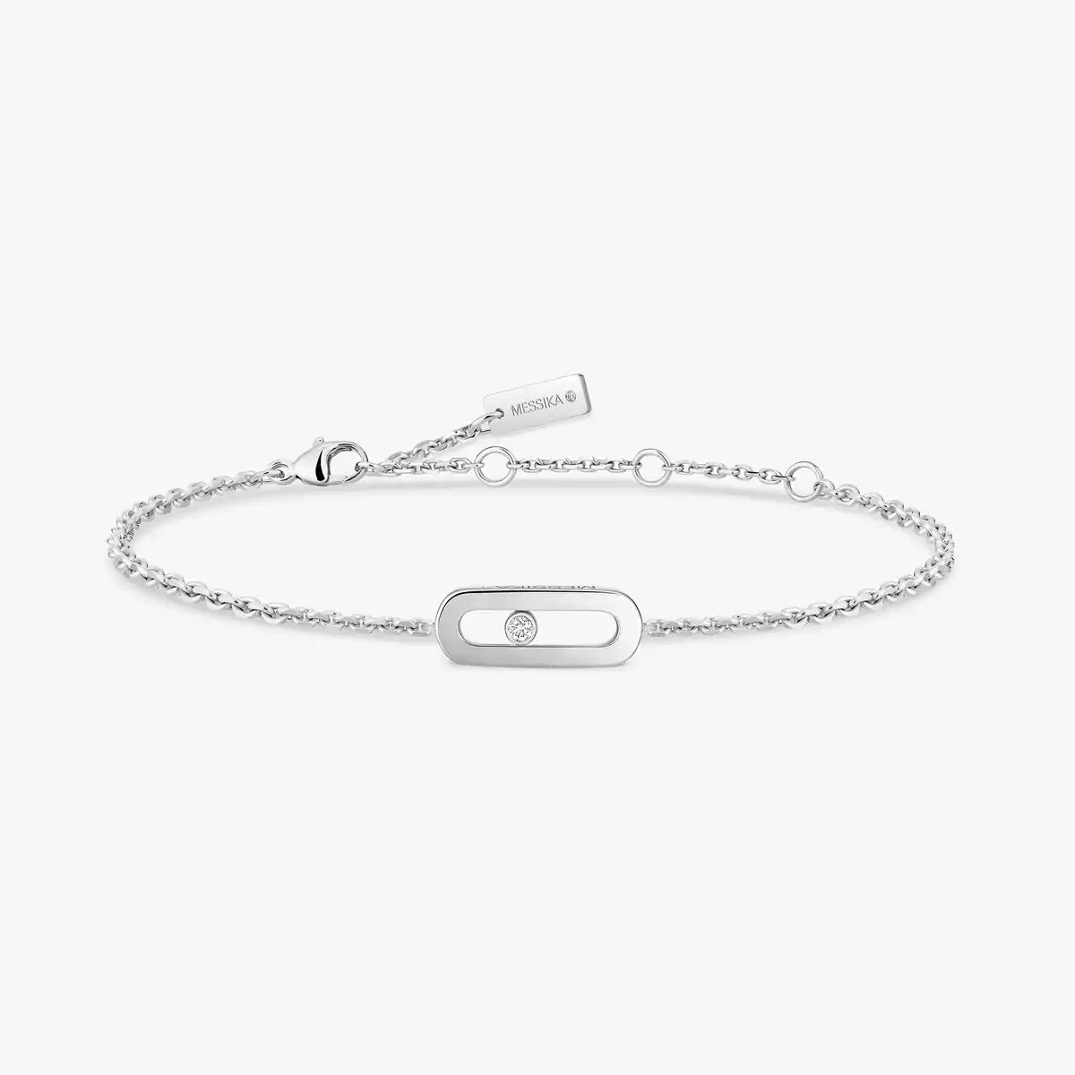 [Max Jewelry]Move Uno Diamond Bracelet