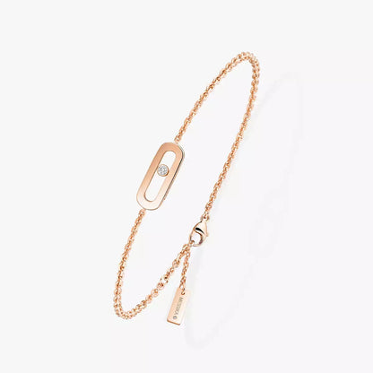 [Max Jewelry]Move Uno Diamond Bracelet