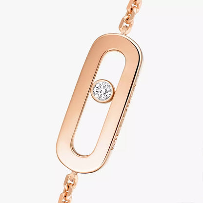 [Max Jewelry]Move Uno Diamond Bracelet