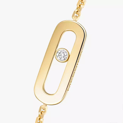 [Max Jewelry]Move Uno Diamond Bracelet