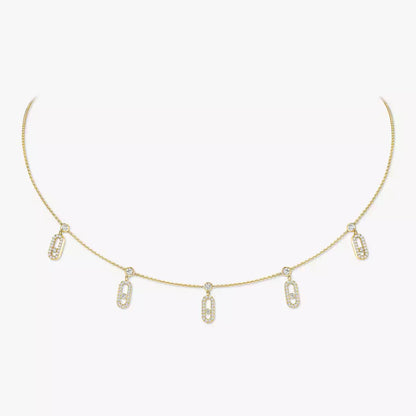 [Max Jewelry]Move Uno Necklace