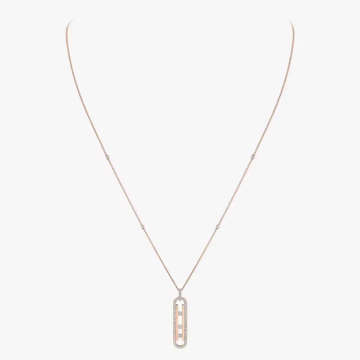 [Plus&Max]Diamond Necklace Move 10Th