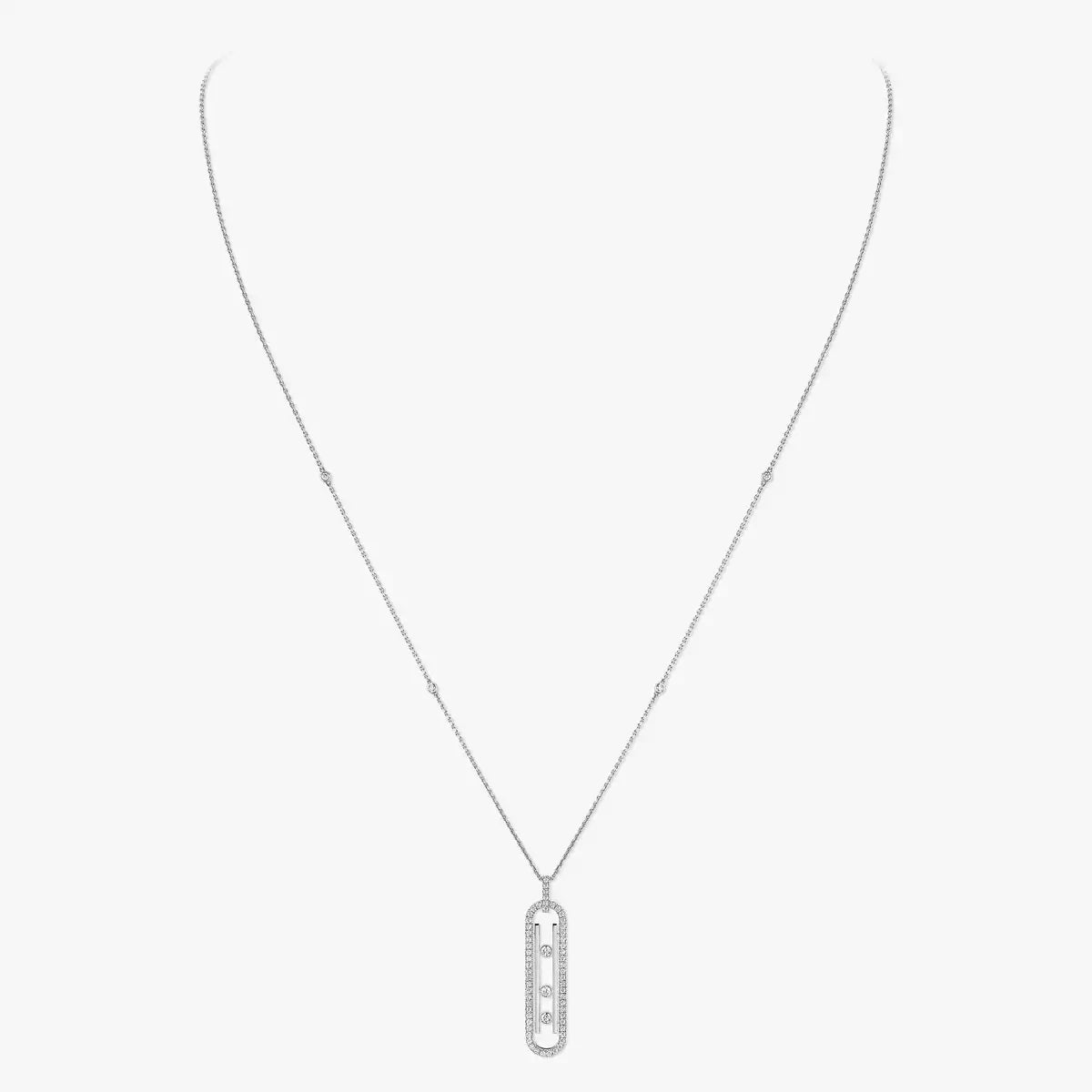 [Max Jewelry]Diamond Necklace Move 10Th