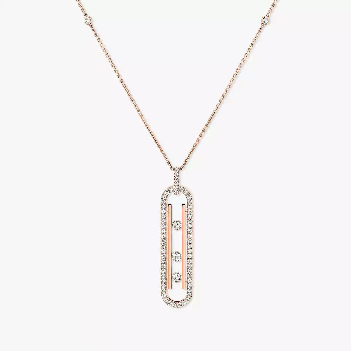 [Max Jewelry]Diamond Necklace Move 10Th
