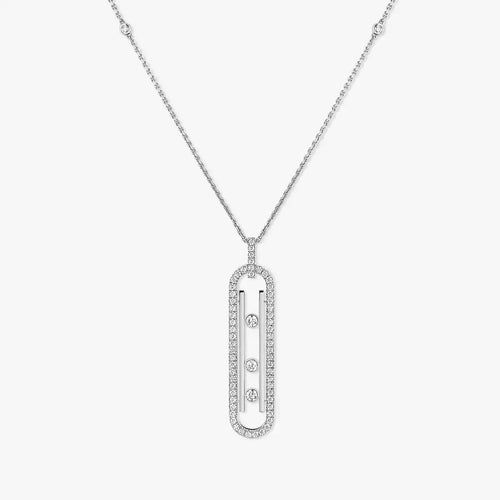 [Plus&Max]Diamond Necklace Move 10Th