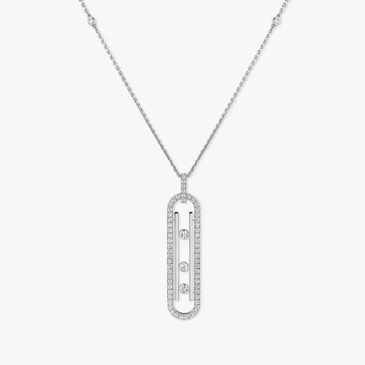 [Plus&Max]Diamond Necklace Move 10Th