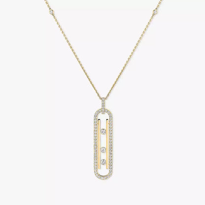 [Plus&Max]Diamond Necklace Move 10Th