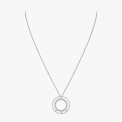 [Max Jewelry]Move Romane Long Pave_-Set Diamond Necklace