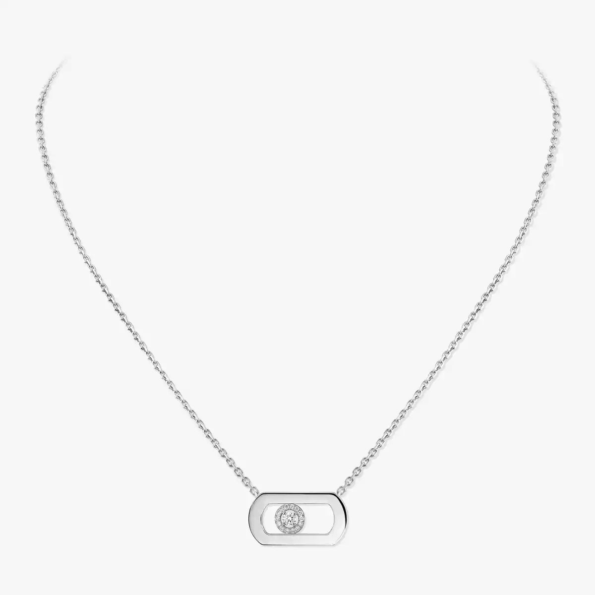 [Max Jewelry]So Move Diamond Necklace in Gold