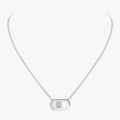 [Max Jewelry]So Move Diamond Necklace in Gold