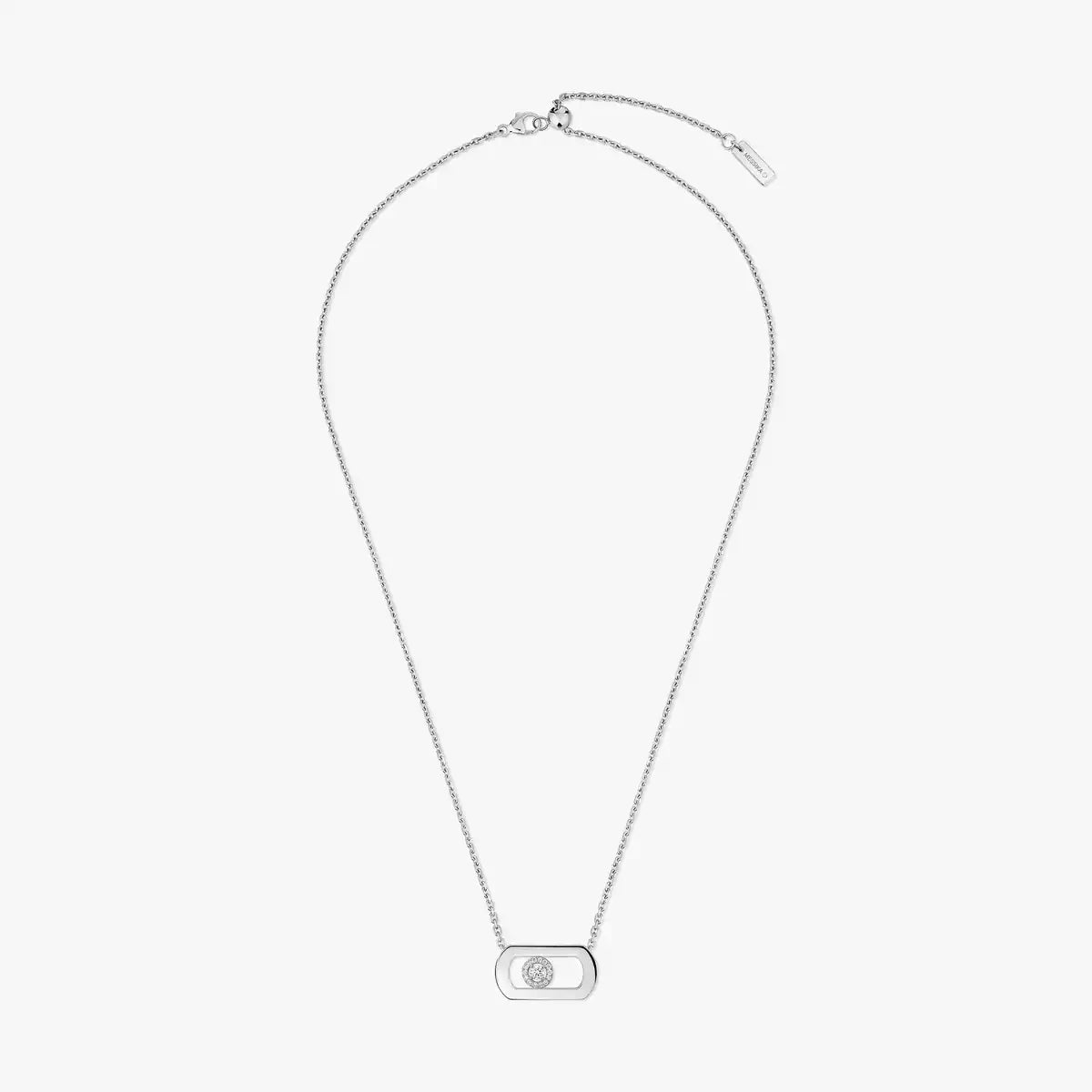 [Max Jewelry]So Move Diamond Necklace in Gold