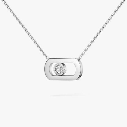 [Max Jewelry]So Move Diamond Necklace in Gold