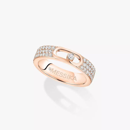 [Max Jewelry]Move Joaillerie Pave_ Diamond Wedding Ring