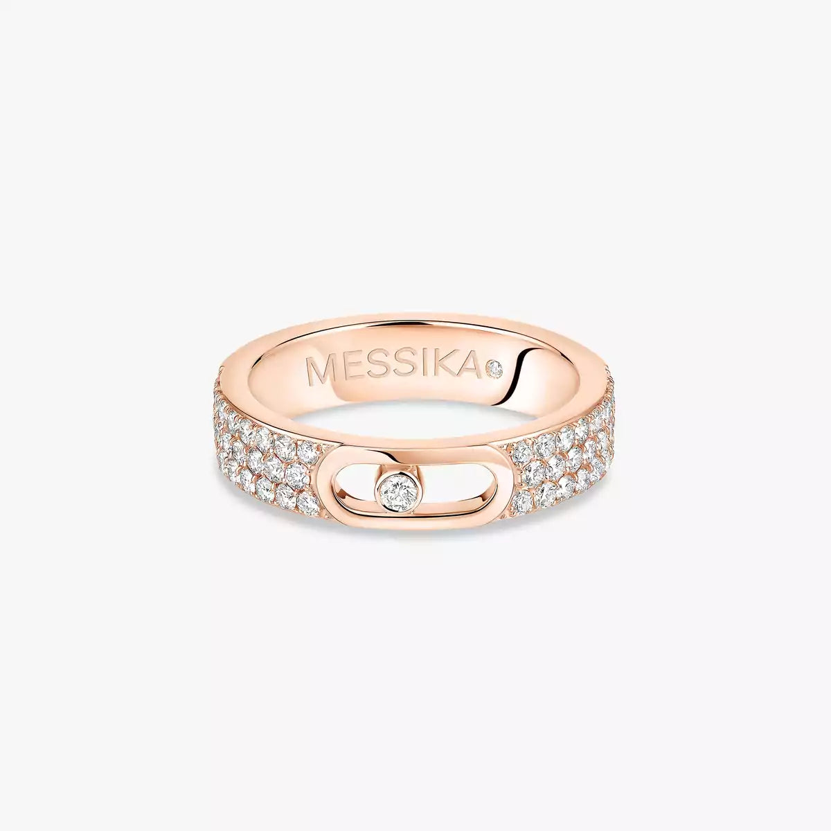 [Max Jewelry]Move Joaillerie Pave_ Diamond Wedding Ring