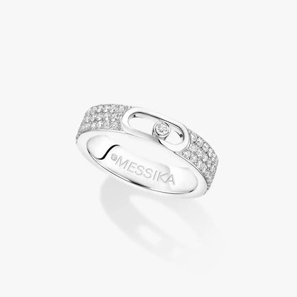 [Max Jewelry]Move Joaillerie Pave_ Diamond Wedding Ring