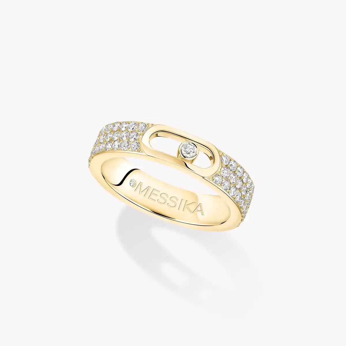 [Max Jewelry]Move Joaillerie Pave_ Diamond Wedding Ring