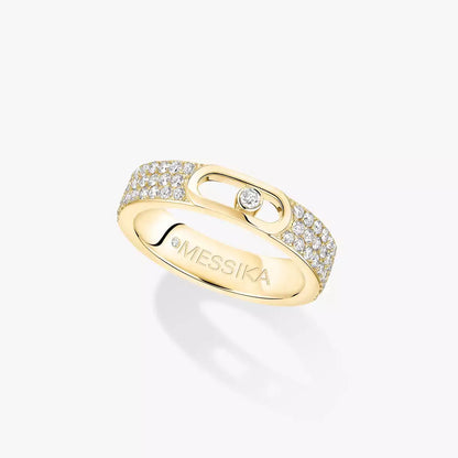 [Max Jewelry]Move Joaillerie Pave_ Diamond Wedding Ring