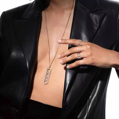 [Max Jewelry]Move 10th Diamond Ring in Gold