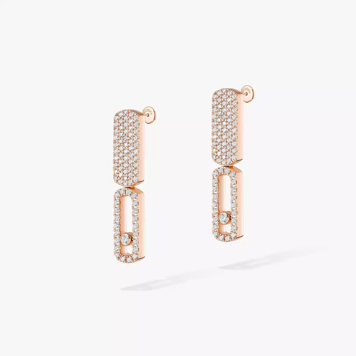[Max Jewelry]Imperial Move SM Diamond Earrings