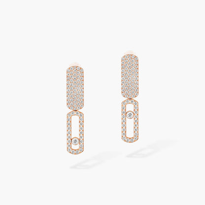 [Max Jewelry]Imperial Move SM Diamond Earrings
