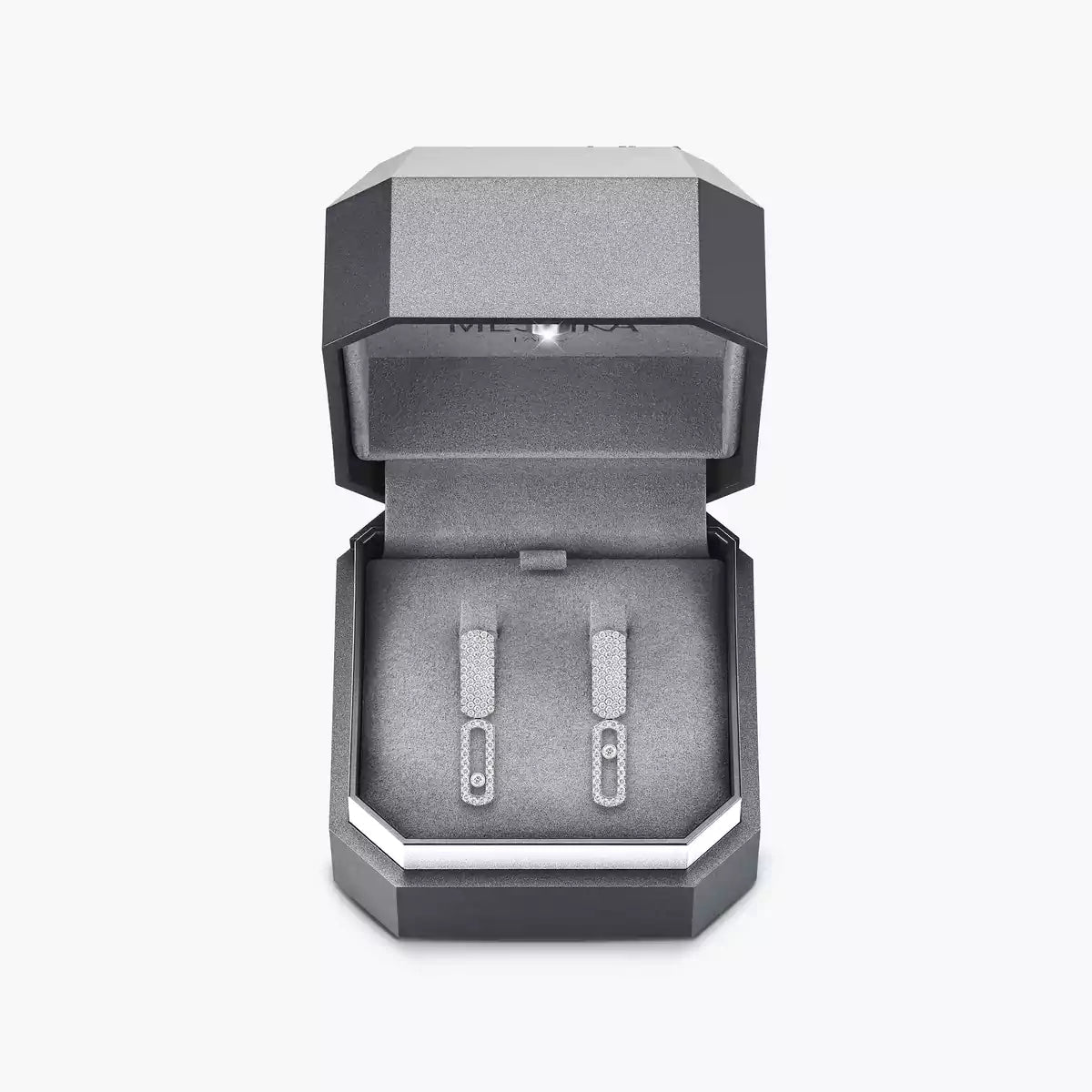 [Max Jewelry]Imperial Move SM Diamond Earrings