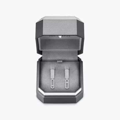 [Max Jewelry]Imperial Move SM Diamond Earrings