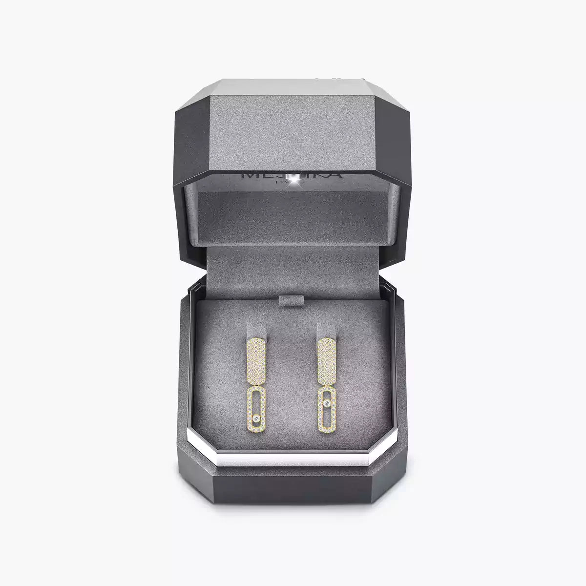 [Max Jewelry]Imperial Move SM Diamond Earrings