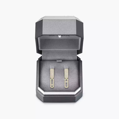 [Max Jewelry]Imperial Move SM Diamond Earrings
