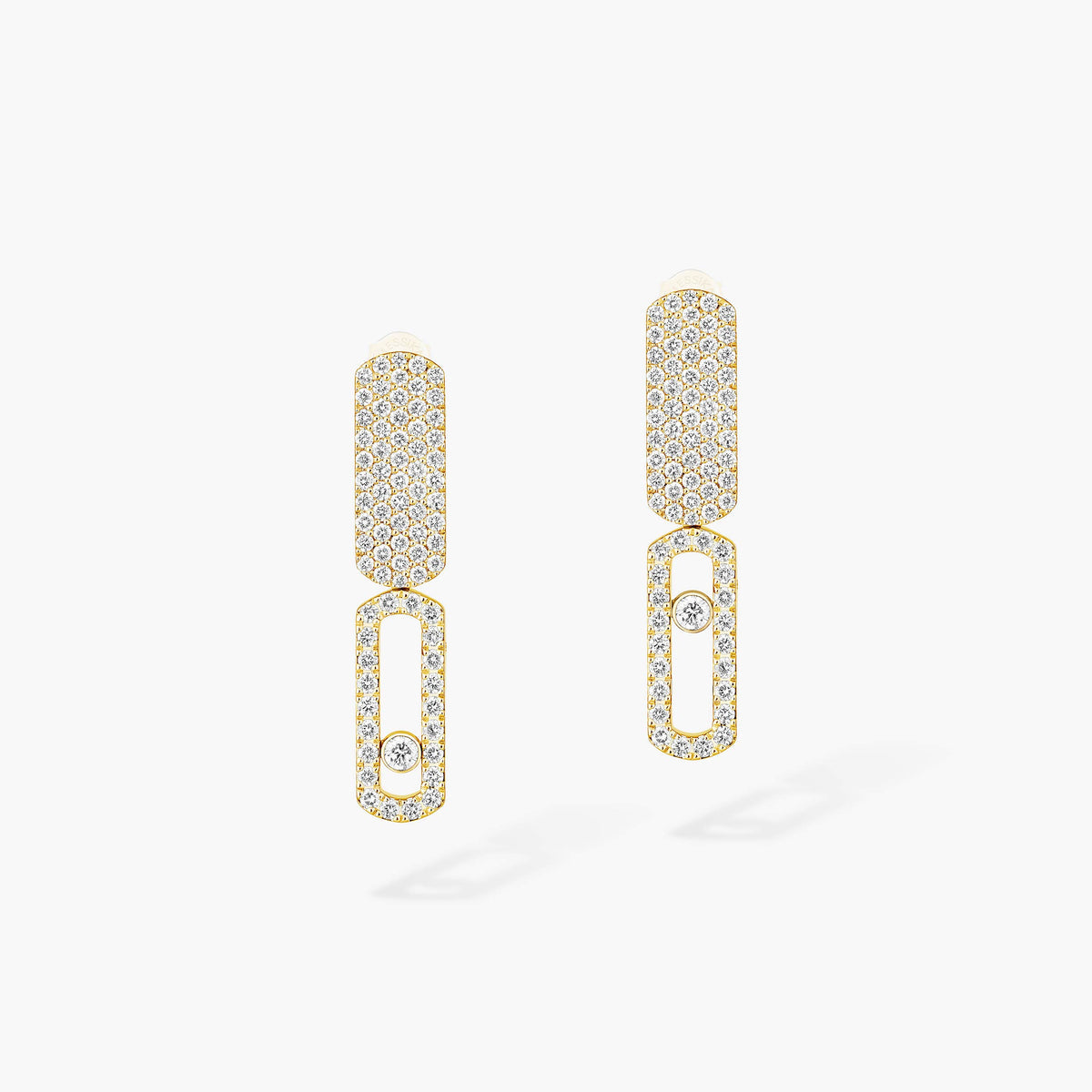 [Max Jewelry]Imperial Move SM Diamond Earrings