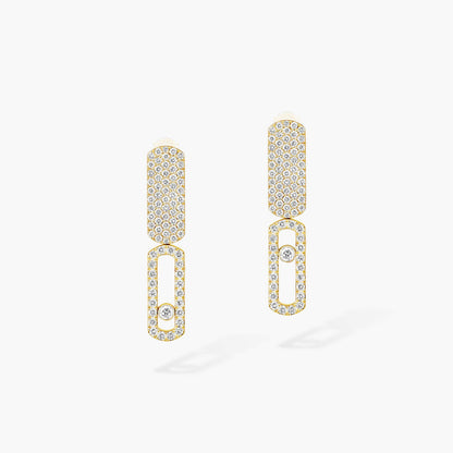 [Max Jewelry]Imperial Move SM Diamond Earrings
