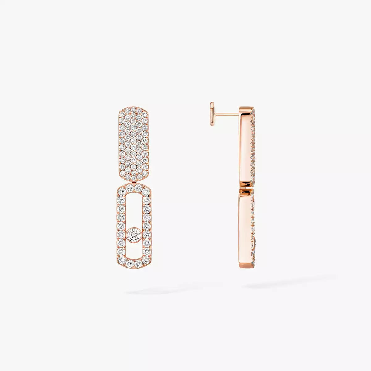 [Max Jewelry]Imperial Move SM Diamond Earrings
