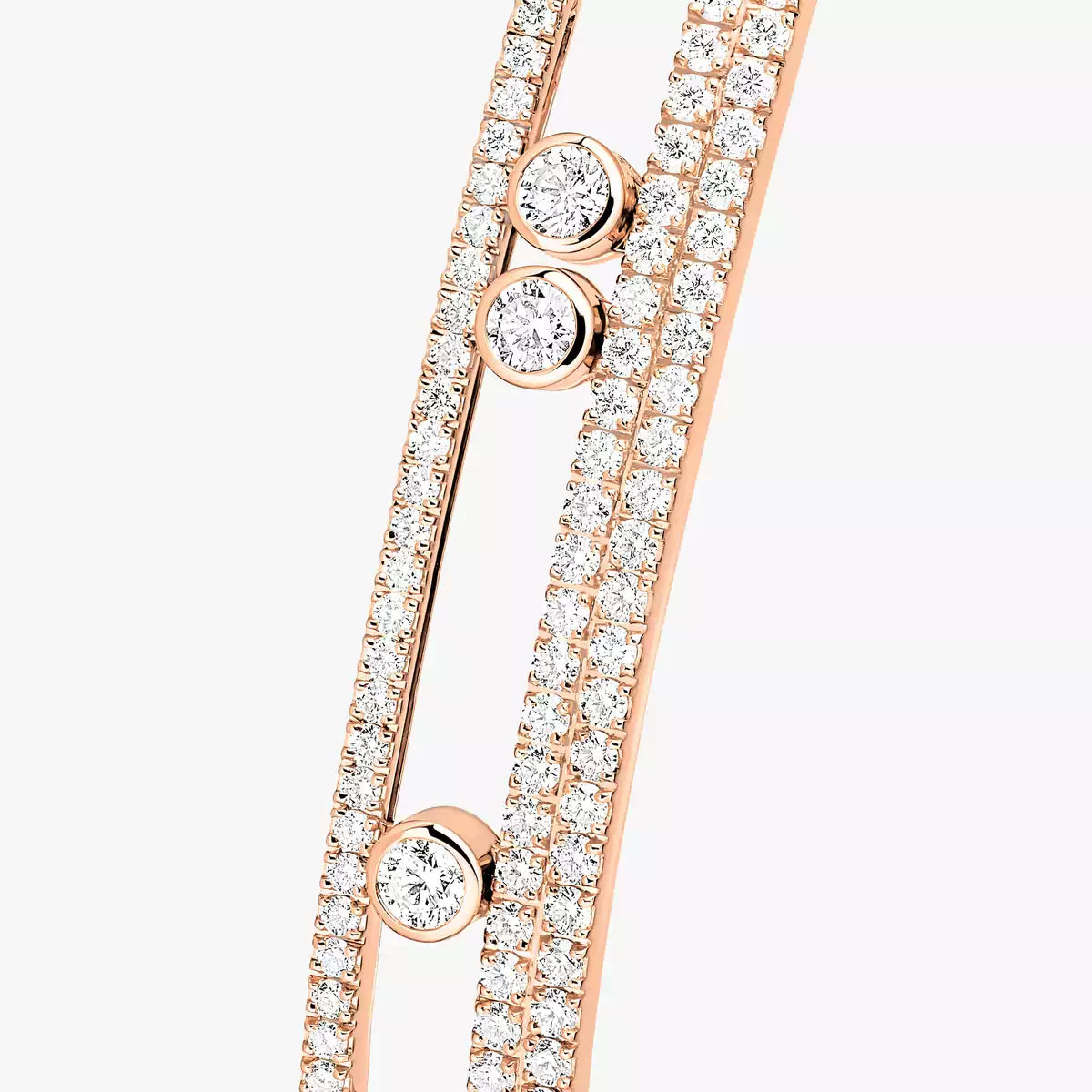 [Max Jewelry]Move Romane pavé bangle