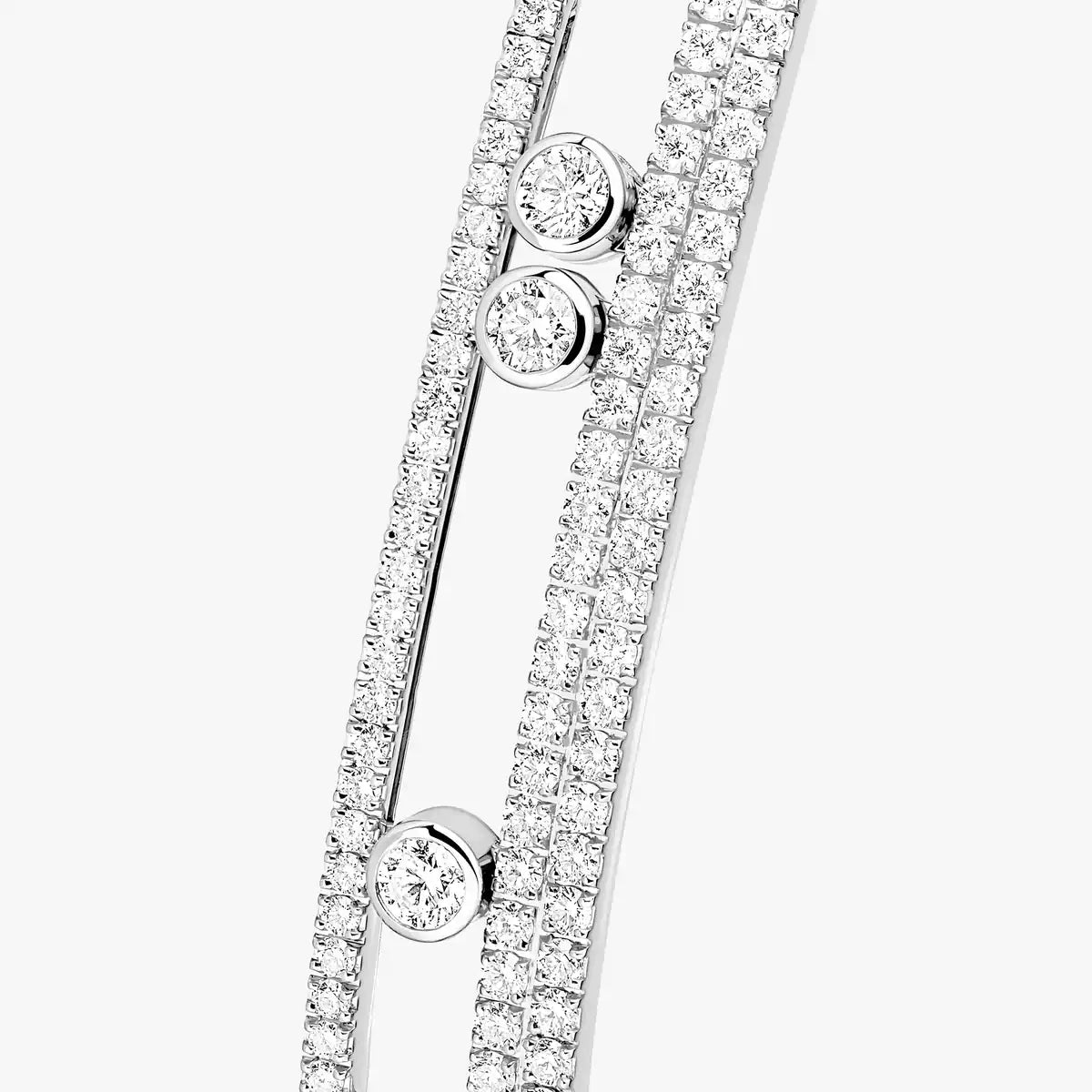 [Max Jewelry]Move Romane pavé bangle