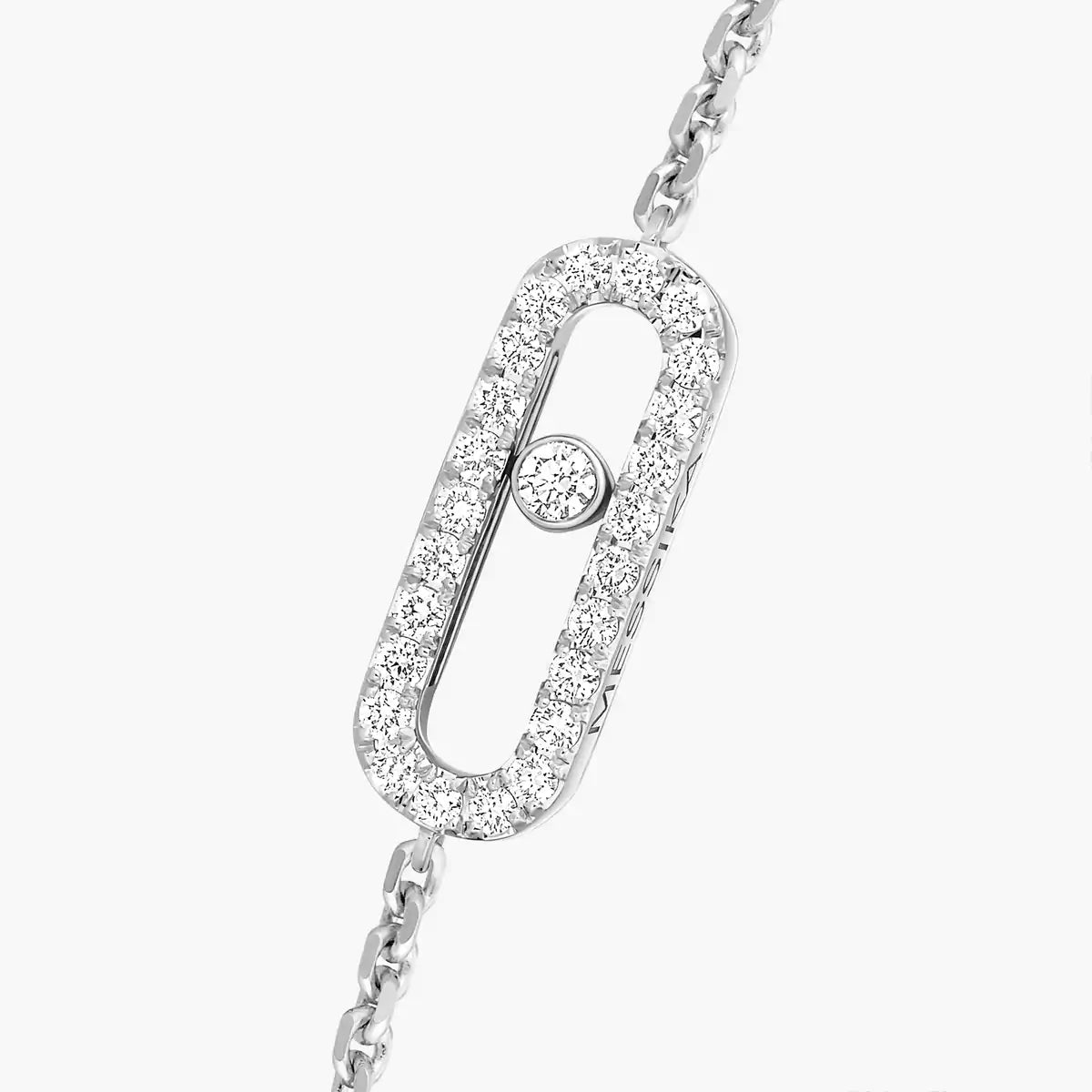 [Max Jewelry]Move Uno Diamond Bracelet