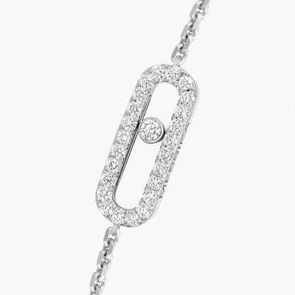 [Max Jewelry]Move Uno Diamond Bracelet