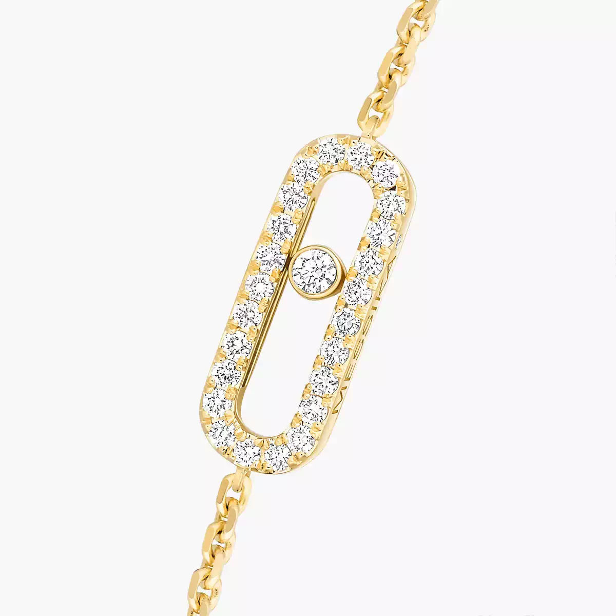 [Max Jewelry]Move Uno Diamond Bracelet