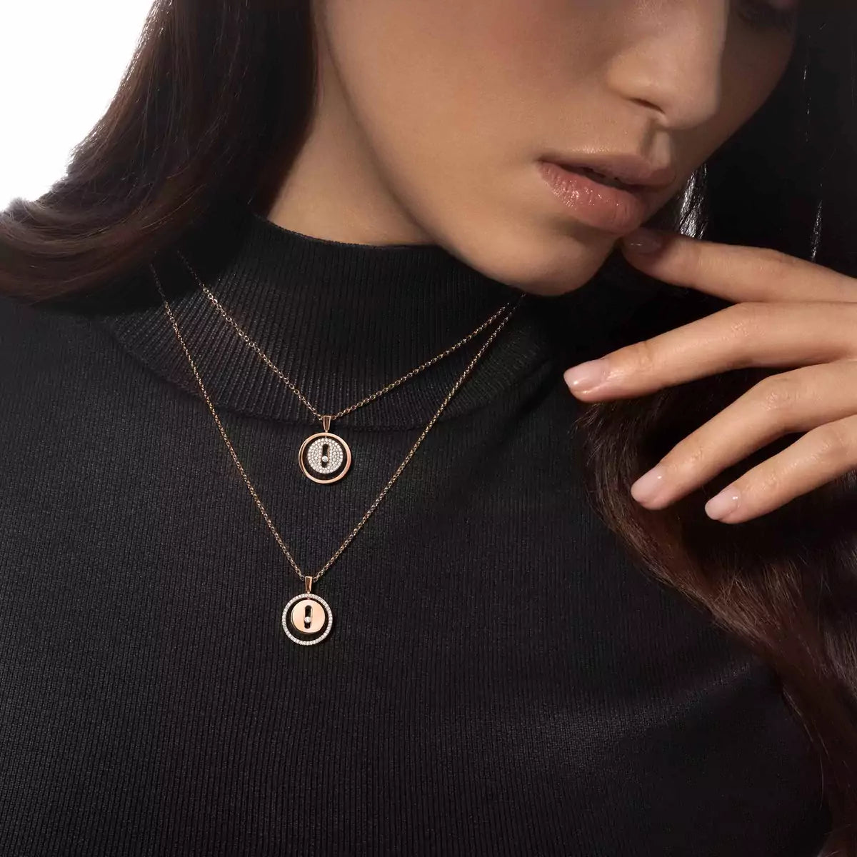 [Max Jewelry] Lucky Move Diamond Necklace