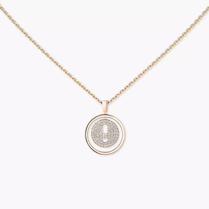 [Plus&Max] Lucky Move Diamond Necklace