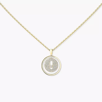 [Plus&Max] Lucky Move Diamond Necklace