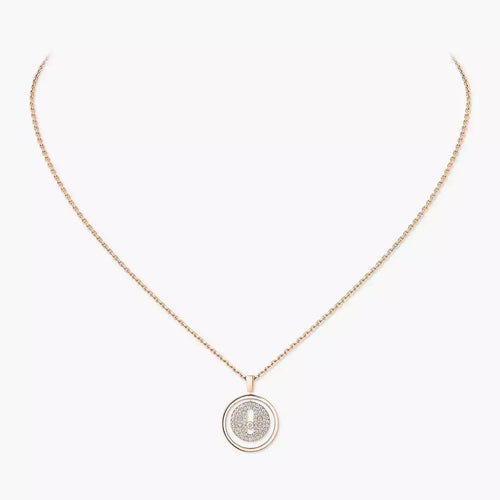 [Plus&Max] Lucky Move Diamond Necklace