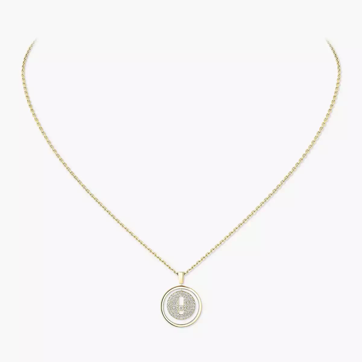 [Max Jewelry] Lucky Move Diamond Necklace
