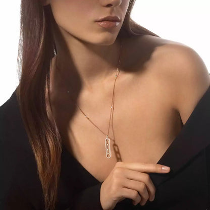 [Max Jewelry]Diamond Necklace Move 10Th