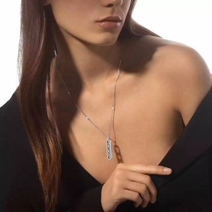 [Max Jewelry]Diamond Necklace Move 10Th