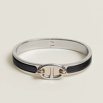 [Max Jewelry ]CLIC CHAINE SILVER BRACELET