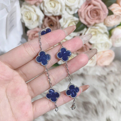 [Max Jewelry ]CLOVER 5 MOTIF PIETERSITE BRACELET COLLECTION