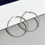 [Plus&Max] SMOOTH BEAD STUD EARRINGS