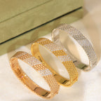 [Plus&Max]  FIVE-ROW DIAMOND BRACELET