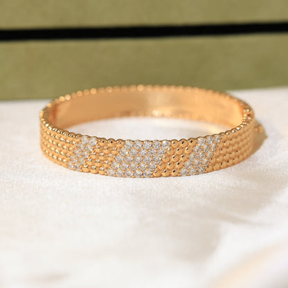 [Max Jewelry]  FIVE-ROW DIAMOND BRACELET