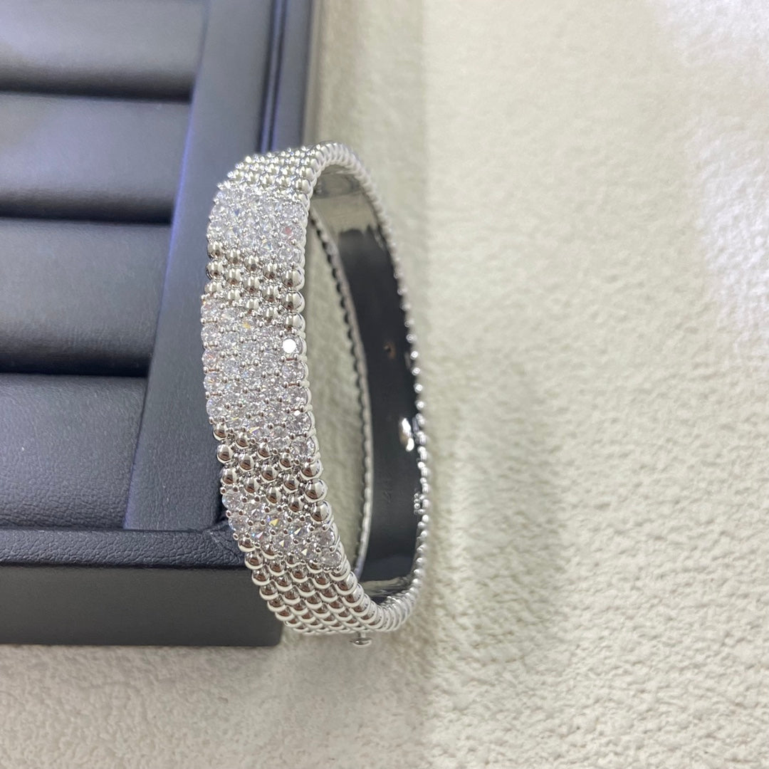 [Max Jewelry]  FIVE-ROW DIAMOND BRACELET